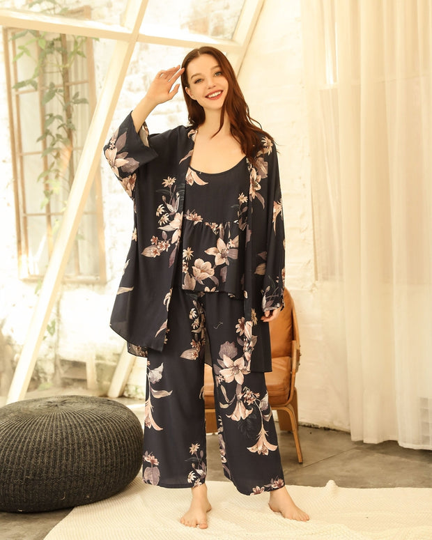 Midnight Lily 3 Piece Set