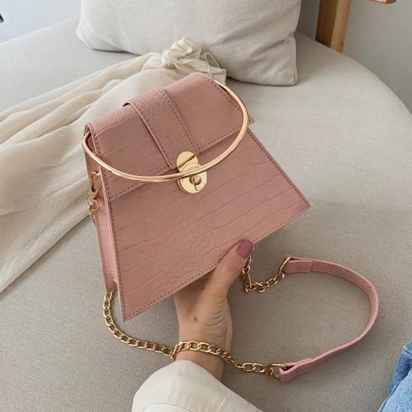 Josephine Top-Handle Bags LEFTSIDE Official Store Blush 