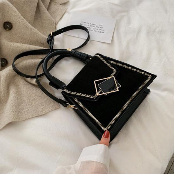 Zenia Top-Handle Bags LEFTSIDE Official Store Noir 